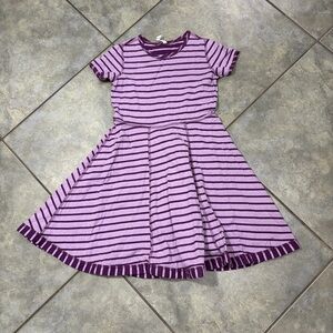 Hanna Andersson Dress Purple sz 130
